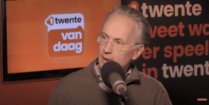 Protect Ukraine co-founder Jaap Scholten interviewed by regional broadcaster 1Twente Vandaag.